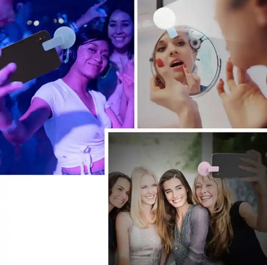 Aro De Luz Led Selfie Light Mini Portable Celular o espejo