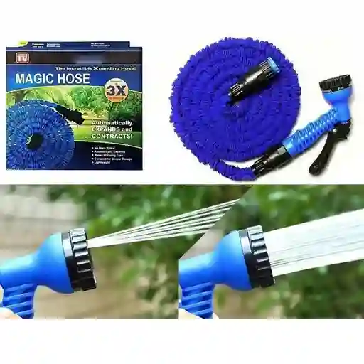 Manguera De Lavado Expandible De 22 Metros Magic Hose