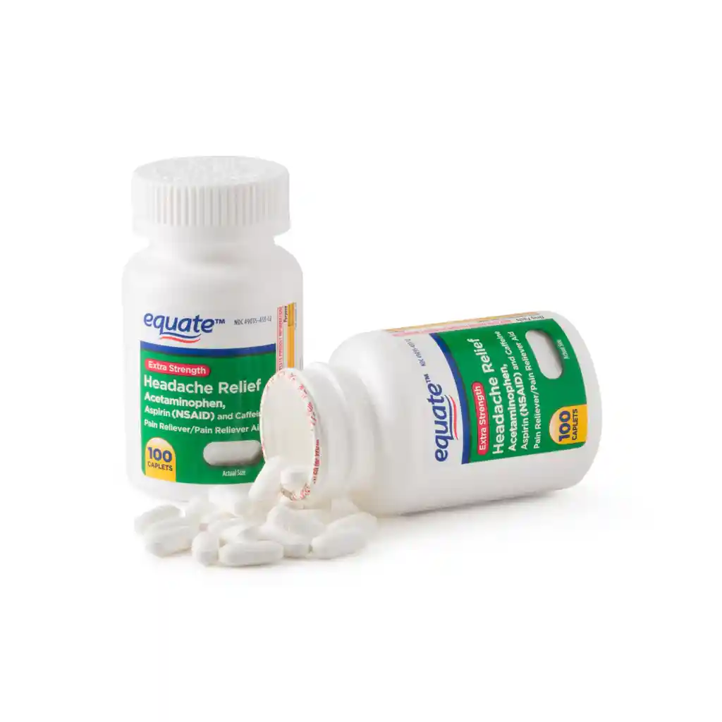 Aspirina Acetaminophen Con 100 Tabletas