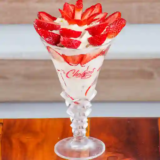 Fresas con Crema