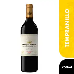 Marqués de León Vino Tinto Tempranillo Selección Especial