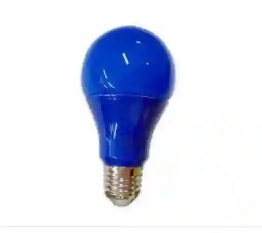 Bombillo Led Color Decorativo Rosca E27 Ahorrador azul