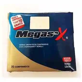 POTENCIADOR SEXUAL 100% NATURAL MEGAS´X