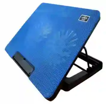 Base Refrigerante doble Ventilador Azul