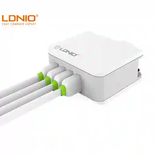 Ldnio Cargador De Pared X 4 Usb 2.4Mah Carga Rapida