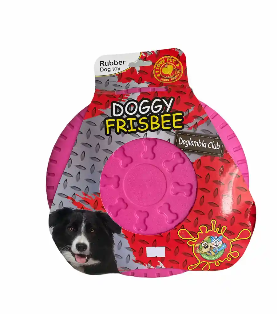 JUGUETE FRISBEE ROSADO