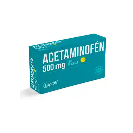 Laproff Acetaminofen 500 Mg X 300 Tab,