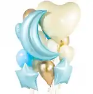 GLOBOS AMAZING BOUQUET AZUL (DESINFLADO)