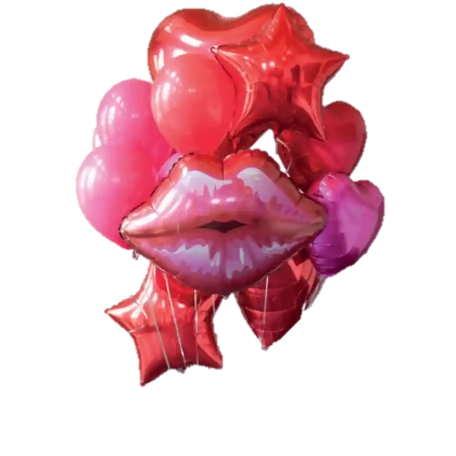 gLOBOS AMAZING BOUQUET LABIOS (SIN INFLAR)