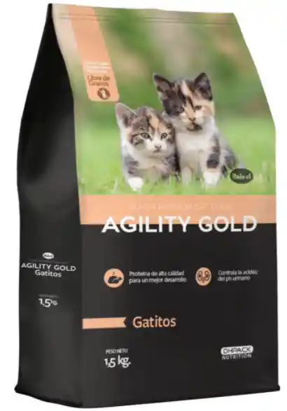 Agility Gold Gatitos 500g