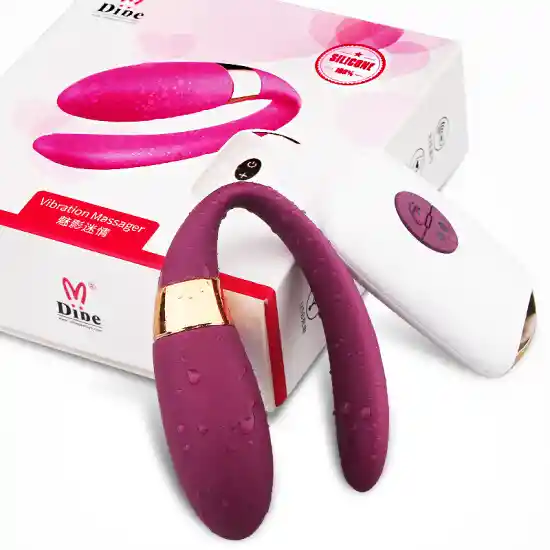 Intimo Sen Vibrador Doble Estimulador Para Parejas Dibe