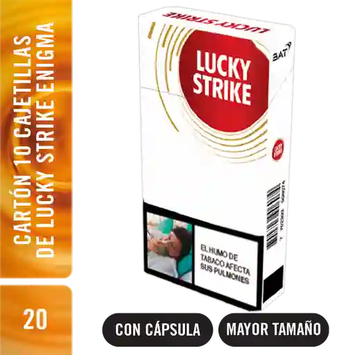 Cartón de Lucky Strike Enigma x 20