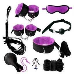 kit bondage morado mas dados de posiciones 