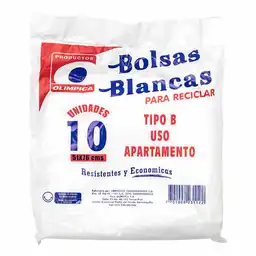 Olimpica Bolsa Para la Basura Para Reciclaje Tipo Apartamento