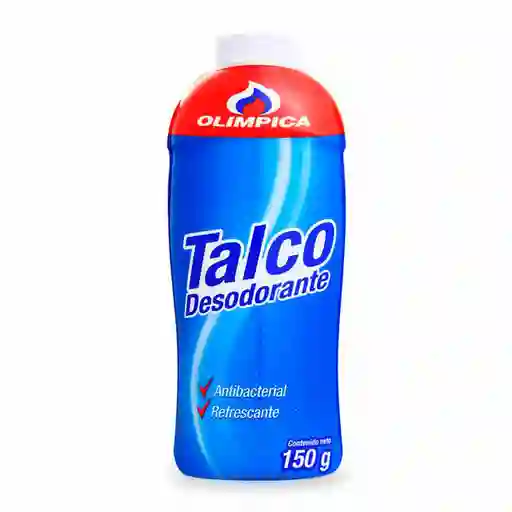 Talco Desodorante Antibacterial Refrescante Olimpica