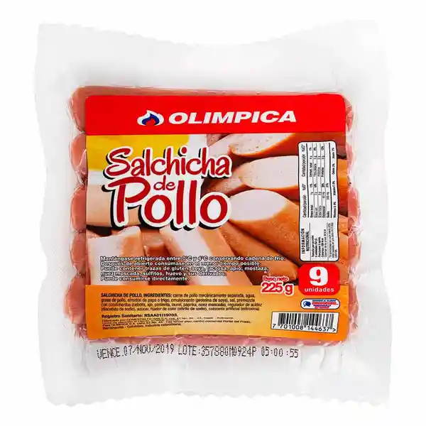 Olimpica Salchicha Pollo