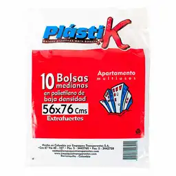 Plastik Bolsa Para la Basura Extrafina 56 x 76