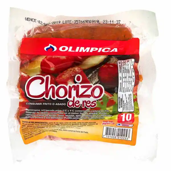 Olimpica Chorizo