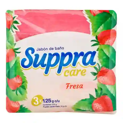 Suppra Care Jabón de Baño Fresa