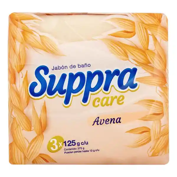 Suppra Care Pack Jabón de Baño Avena 