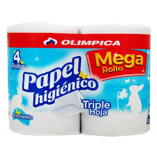 Olimpica Papel Higiénico Triple Hoja 38 m