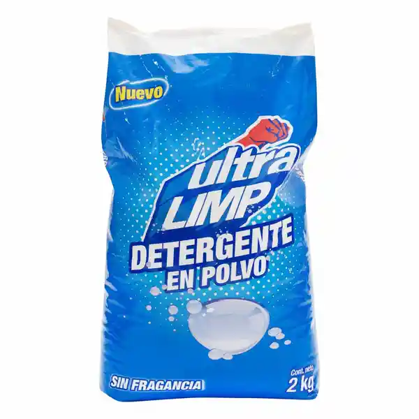 Ultra Limp Detergente en Polvo Sin Aroma