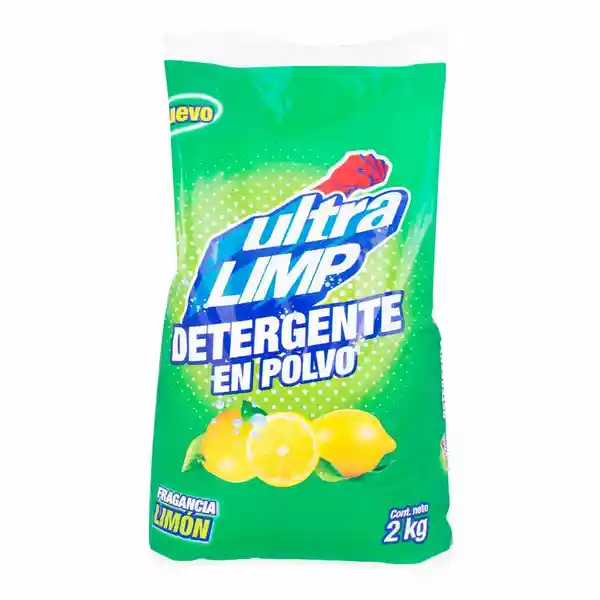 Ultra Limp Detergente Polvo Limón