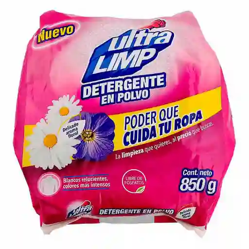 Ultra Limp Detergente en Polvo Floral
