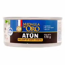 Medalla de Oro Atún Rallado en Aceite Vegetal