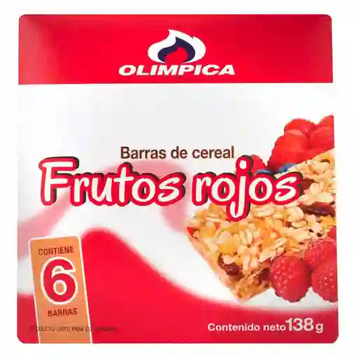 Olímpica Barras De Cereal De Frutos Rojos