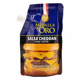 Medalla de Oro Salsa Cheddar para Untar