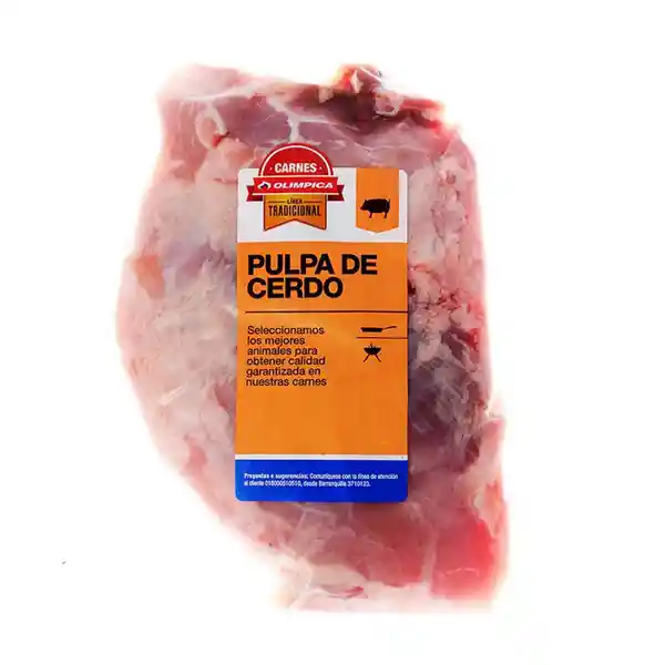 Cerdo Pulpa Empacado al Vacío