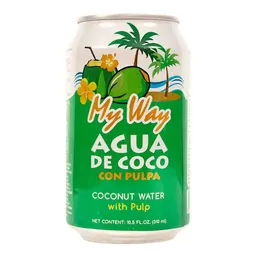 My Way Agua Coco Con Pulpa