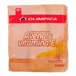 Olimpica Jabón de Baño Avena & Vitamina E