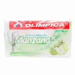 Olimpica Jabón de Baño Manzana