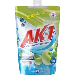 Ak-1 Detergente Liquido Manzana Verde