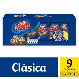 Chokis Galletas Mini Sabor Chocolate Clásica 