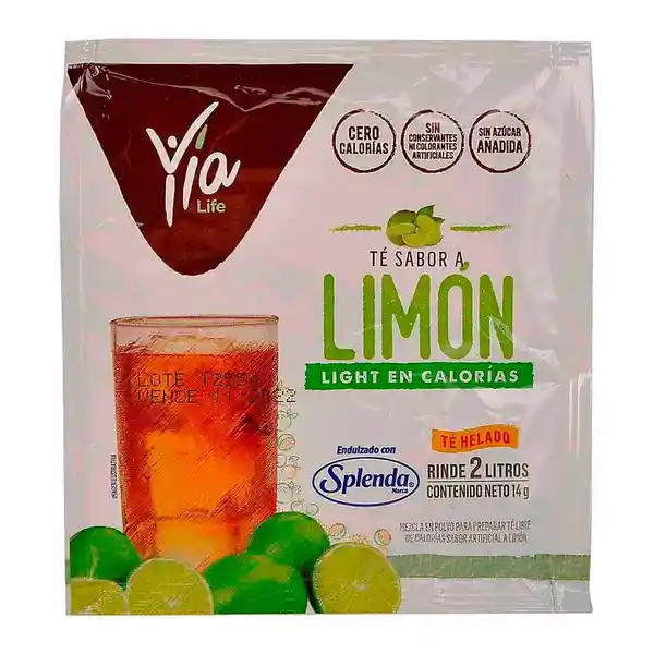 Yia Life té Instantáneo Dietético Limón