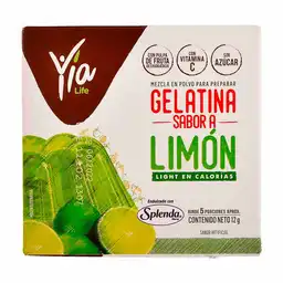 Yia Life Gelatina Sabor Limón Sin Azúcar