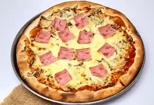 Pizza Champiñón Pollo Jamon