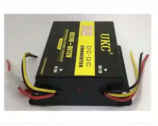 Inversor De Voltaje De 24 V - 12 V Tractomula 30 Amp