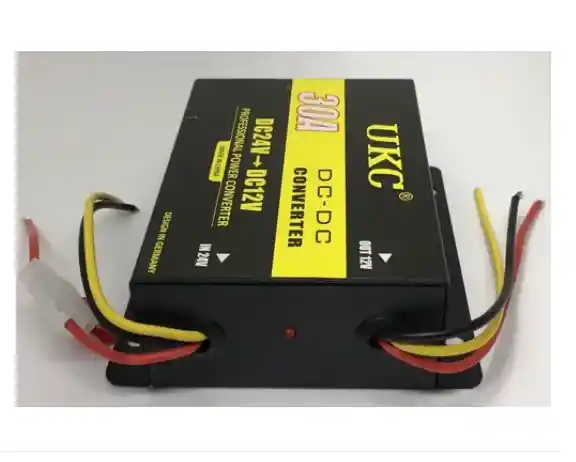 Inversor De Voltaje De 24 V - 12 V Tractomula 30 Amp