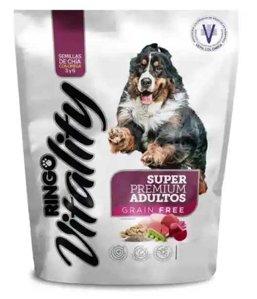 Ringo Vitality Alimento Para Perro Super Premium Adulto Granel