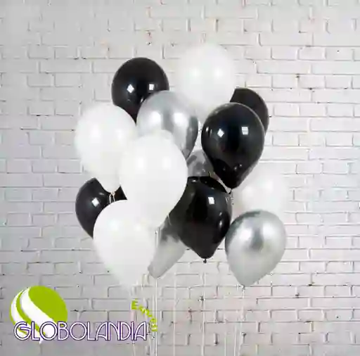 GLOBOS 10 SURTIDOS GLAMOUR 11 (DESINFLADOS)