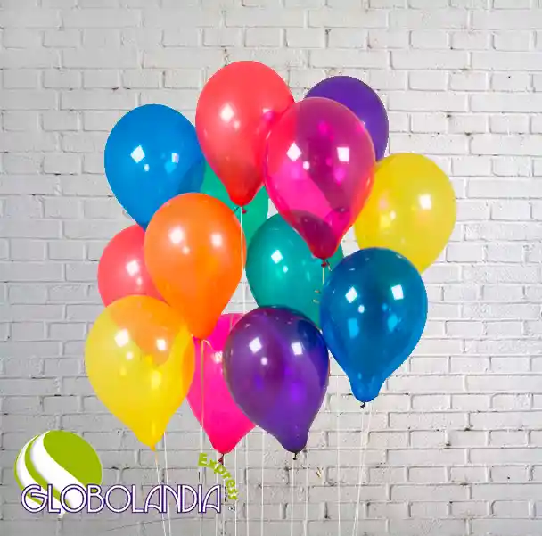 GLOBOS 10 SURTIDOS JEWEL 11 (DESINFLADOS)