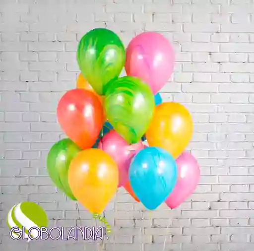 GLOBOS 10 SURTIDOS ÁGATA SURTIDOS 11 (DESINFLADOS)