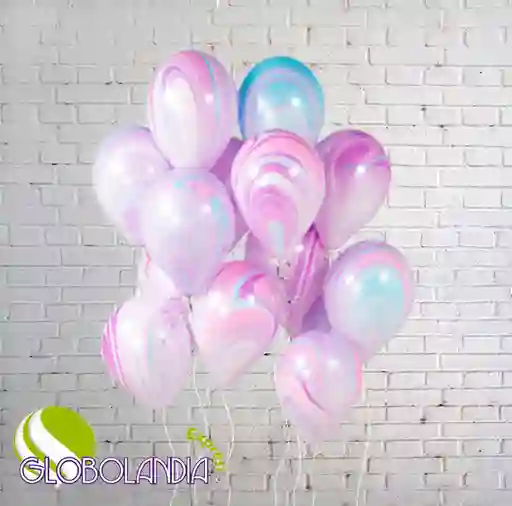 GLOBOS 10 SURTIDOS ÁGATA FASHION 11 (DESINFLADOS)