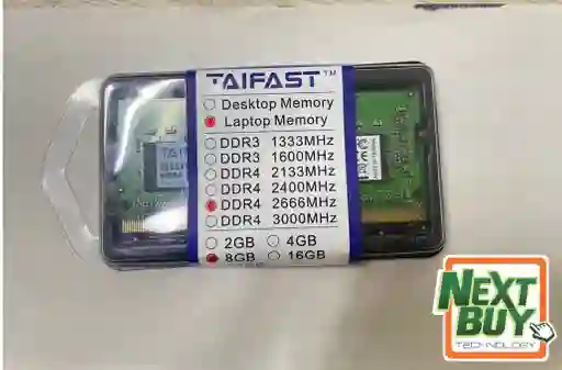 MEMORIA RAM DDR4 8GB 2666 MHz PARA PORTATIL