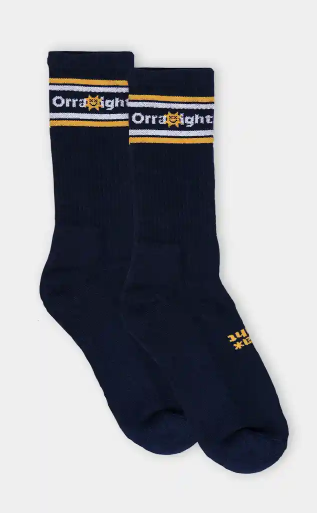 SOCKS ORRAIGHT BLUE