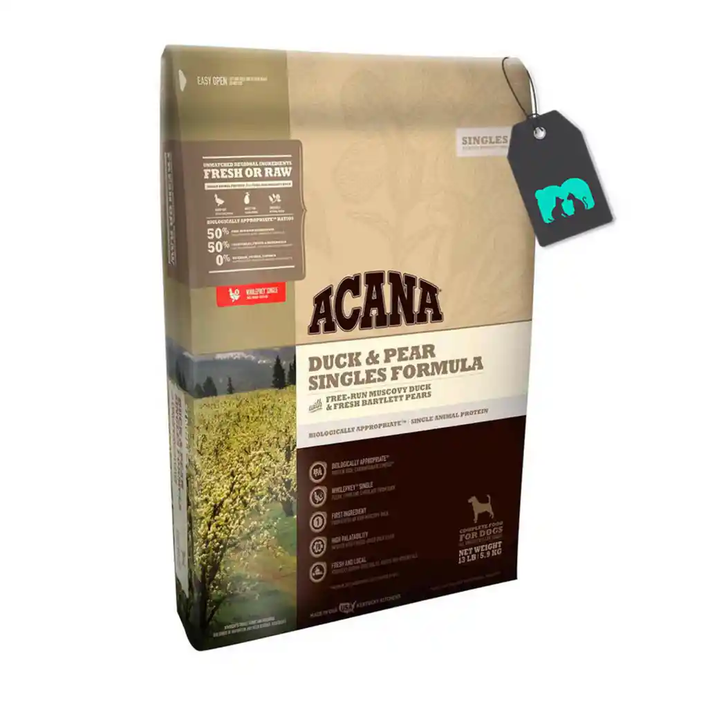 Acana Duck & Pear x 5.90 kilos